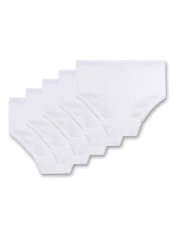 Sanetta Pełne majtki (5 par) w kolorze białym