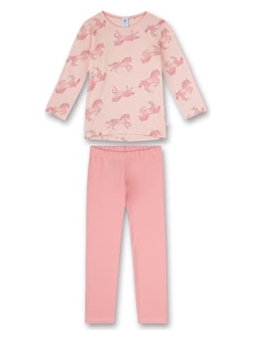 Sanetta Piżama w kolorze jasnoróżowym