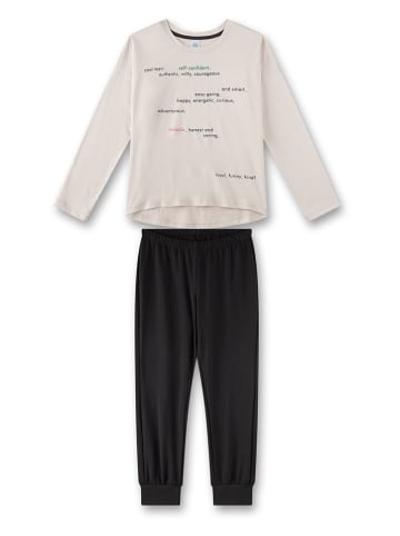 Sanetta Pyjama beige/zwart