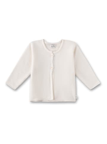 Sanetta Kidswear Wollen vest crème