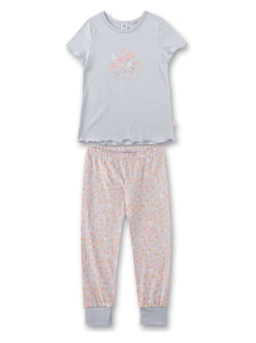 Sanetta Pyjama in Blaugrau