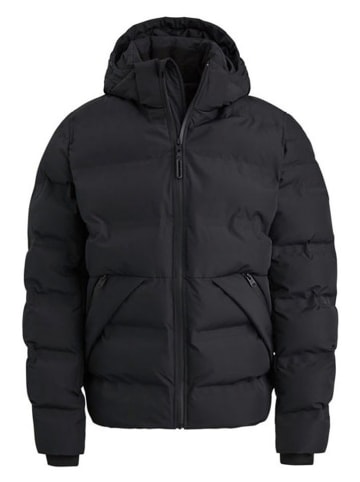 CAST IRON Doorgestikte jas zwart