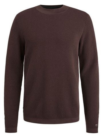 CAST IRON Pullover in Braun