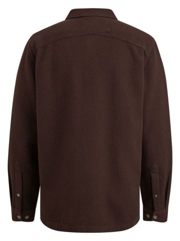 CAST IRON Blouse - regular fit - bruin