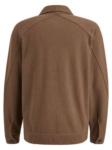 CAST IRON Hemdjacke in Hellbraun