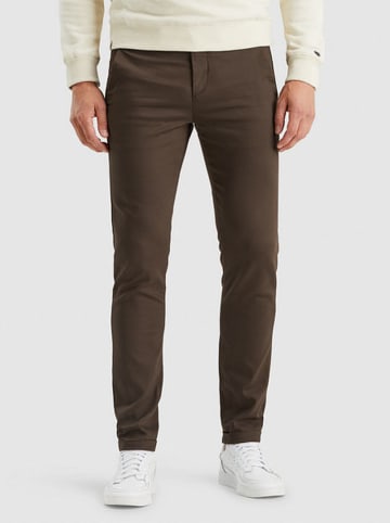 CAST IRON Chinobroek bruin