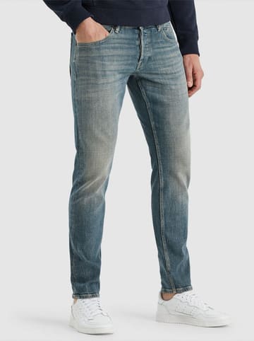 CAST IRON Spijkerbroek - tapered fit - blauw