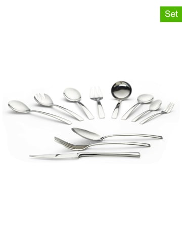 Echtwerk 68-częściowy zestaw sztućców "Avelino" w kolorze srebrnym