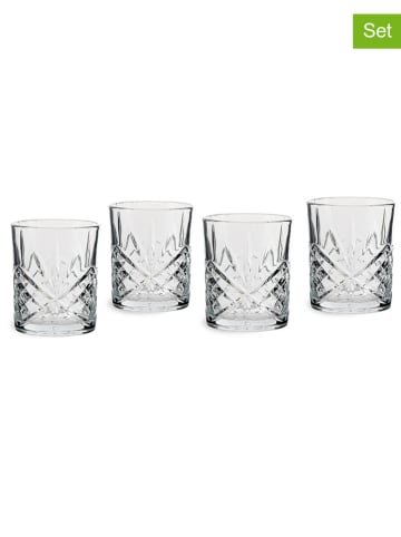 Echtwerk 4-delige set: whiskyglazen - 330 ml