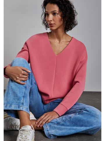 Street One Sweatshirt in Rosa
