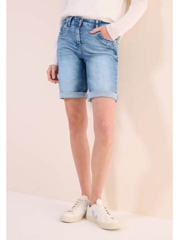 Cecil Jeans-Bermudas in Hellblau