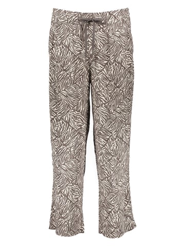 Street One Broek lichtbruin/wit