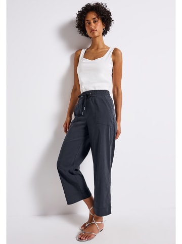 Street One Broek donkerblauw