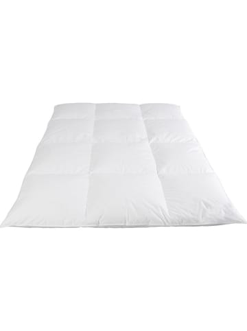 Böhmerwald Kasetowa kołdra puchowa "Extra Warm" w kolorze białym
