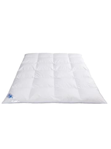 Böhmerwald Daunen-Kassettenstegdecke "Bayern" in Weiß