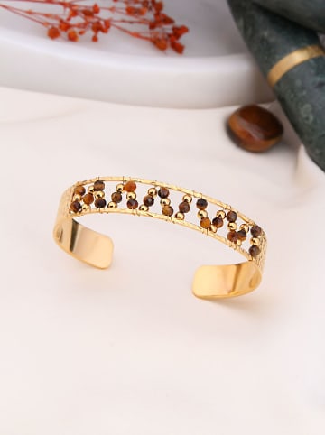 Charlize Vergulde armband met kristallen