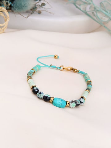 Charlize Vergulde armband met edelstenen