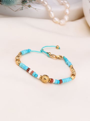Charlize Vergulde armband met edelstenen