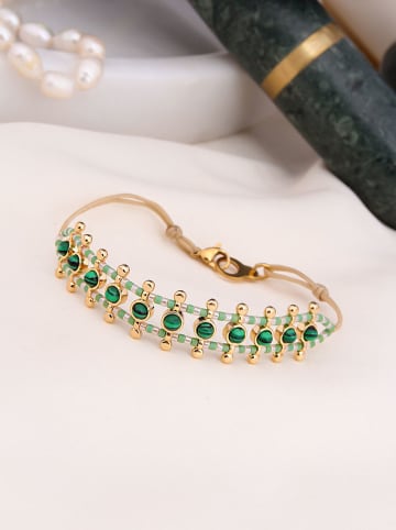 Charlize Vergulde armband met edelstenen