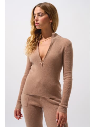 AUTHENTIC CASHMERE Kaschmir-Pullover "Asta" in Beige