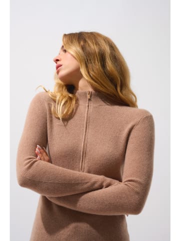 AUTHENTIC CASHMERE Kaschmir-Pullover "Asta" in Beige