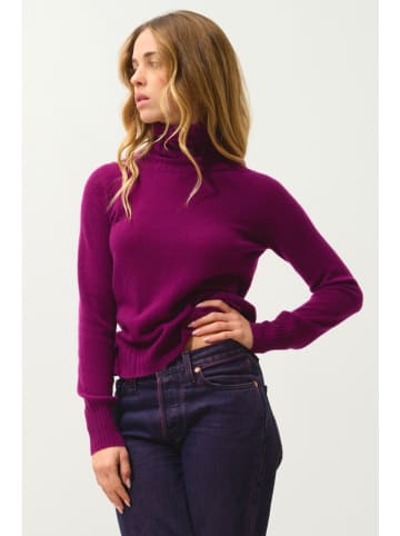 AUTHENTIC CASHMERE Kaschmir-Rollkragenpullover "Cassy" in Lila