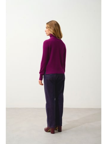 AUTHENTIC CASHMERE Kaschmir-Rollkragenpullover "Cassy" in Lila