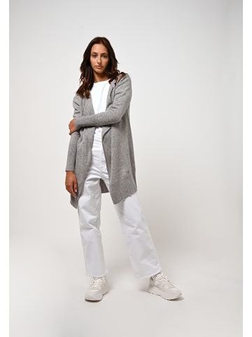 AUTHENTIC CASHMERE Kaschmir-Longcardigan "Chésery" in Grau