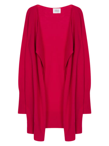 AUTHENTIC CASHMERE Kasjmieren vest "Chesery" rood