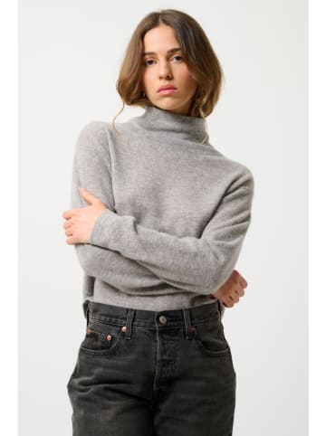 AUTHENTIC CASHMERE Kasjmieren trui "Cheviot" grijs