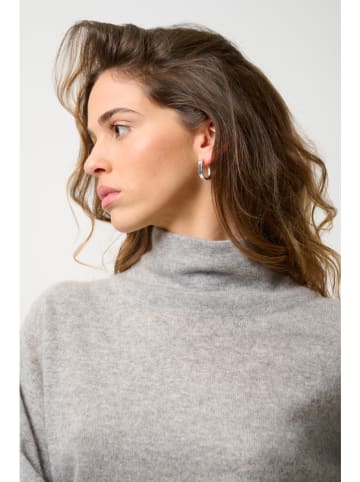 AUTHENTIC CASHMERE Kasjmieren trui "Cheviot" grijs