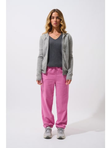 AUTHENTIC CASHMERE Kaschmir-Cardigan "Colombis" in Hellgrau