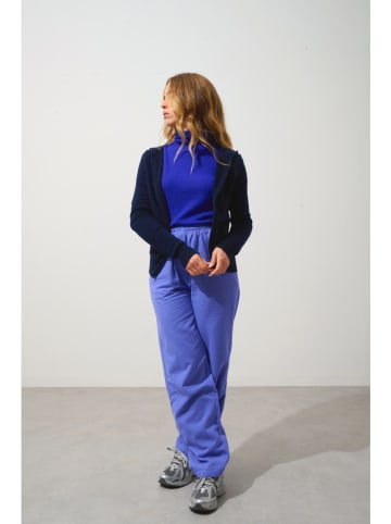 AUTHENTIC CASHMERE Kaszmirowy kardigan "Colombis" w kolorze granatowym