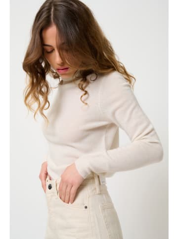 AUTHENTIC CASHMERE Kasjmieren trui "Eileen" crème