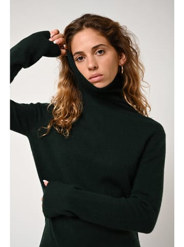 AUTHENTIC CASHMERE Kaschmir-Rollkragenpullover "Fornet" in Dunkelgrün