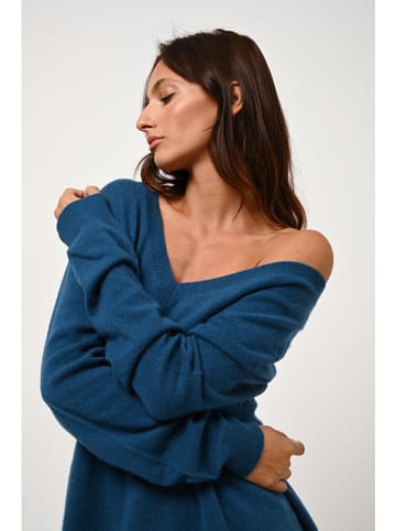 AUTHENTIC CASHMERE Kaschmir-Pullover "Giegn" in Dunkelblau