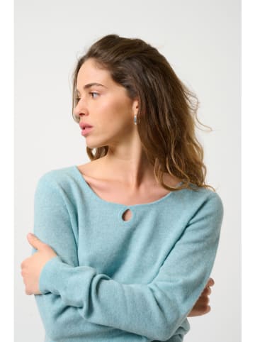 AUTHENTIC CASHMERE Kasjmieren trui "Glyder" lichtblauw