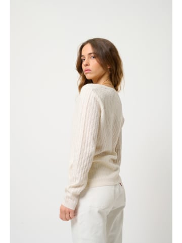 AUTHENTIC CASHMERE Kasjmieren trui "Grasmoor" crème