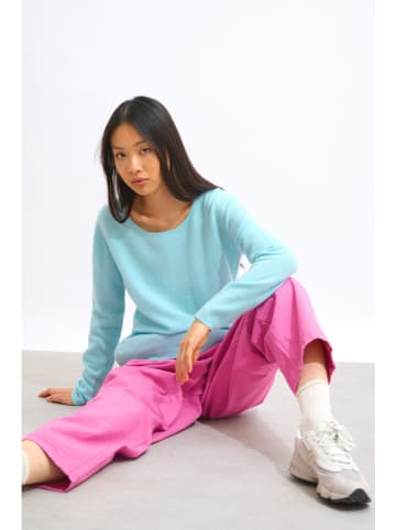 AUTHENTIC CASHMERE Kaschmir-Pullover "Lanfon" in Hellblau