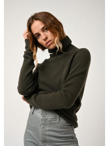 AUTHENTIC CASHMERE Kaschmir-Rollkragenpullover "Linda" in Grün