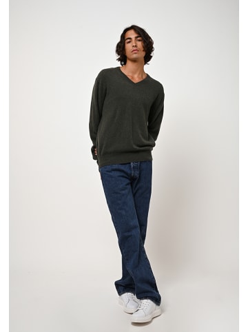 AUTHENTIC CASHMERE Kaschmir-Pullover "Agel" in Khaki