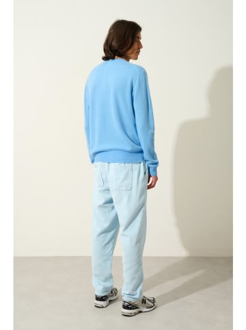 AUTHENTIC CASHMERE Kaszmirowy sweter "Aigliére" w kolorze błękitnym