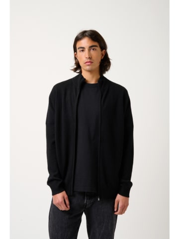 AUTHENTIC CASHMERE Kasjmieren vest "Albaron" zwart