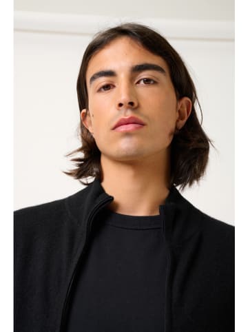 AUTHENTIC CASHMERE Kasjmieren vest "Albaron" zwart