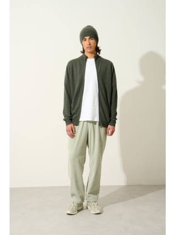 AUTHENTIC CASHMERE Kaschmir-Cardigan "Albaron" in Khaki