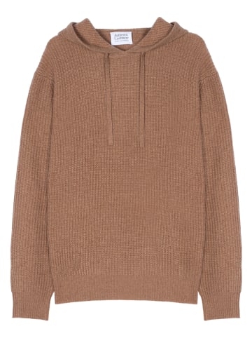 AUTHENTIC CASHMERE Kaszmirowy sweter "Mida" w kolorze jasnobrązowym