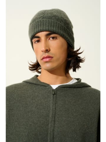 AUTHENTIC CASHMERE Kaszmirowy kardigan "Neurre" w kolorze khaki