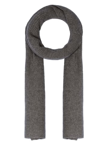 AUTHENTIC CASHMERE Kaszmirowy szal "Apolline" w kolorze szarym - 180 x 30 cm