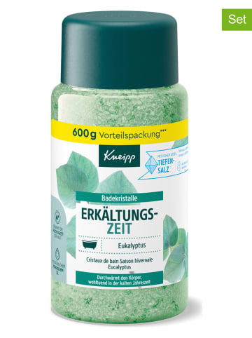 Kneipp 2er-Set: Badekristalle "Erkältungszeit", je 600 g