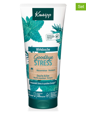 Kneipp 3er-Set: Wirkdusche "Goodbye Stress", je 200 ml